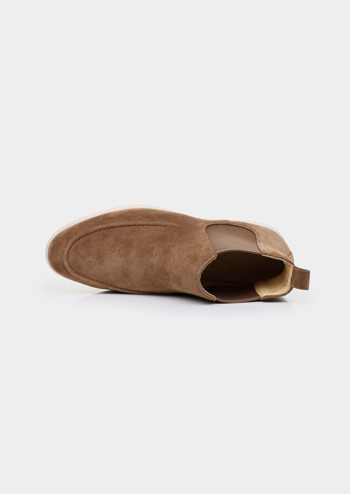 Light Brown Suede Chelsea Boot | Portovelli