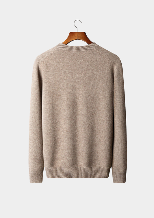 Pure Cashmere Essential V-Neck Sweater | Portovelli