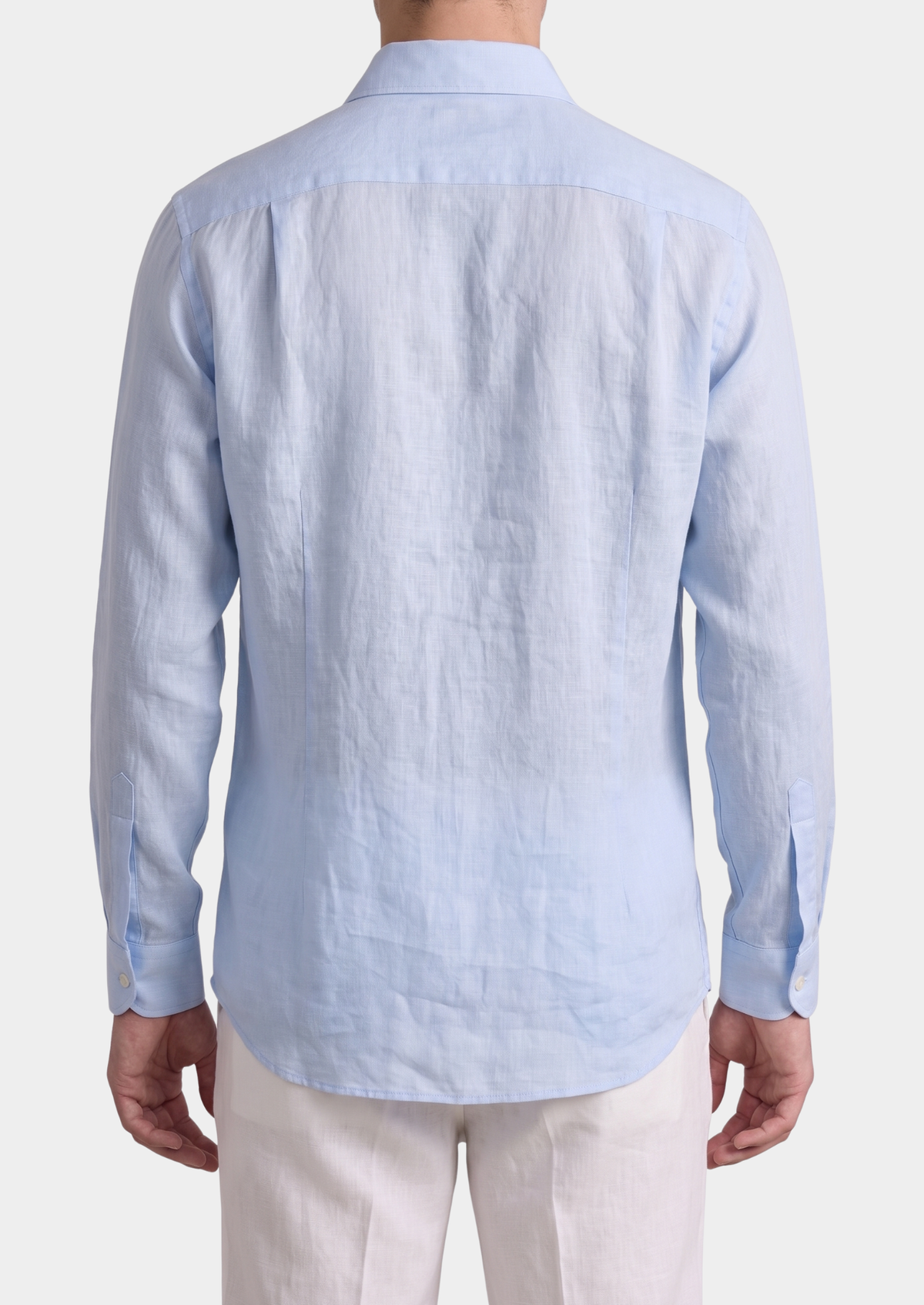 Amalfi Coastal Shirt - Light Blue | Portovelli