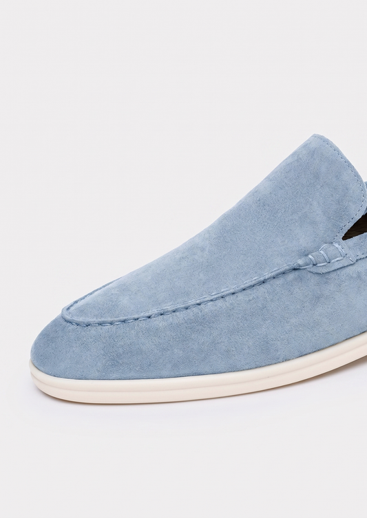 Marina Loafers - Baby Blue | Portovelli