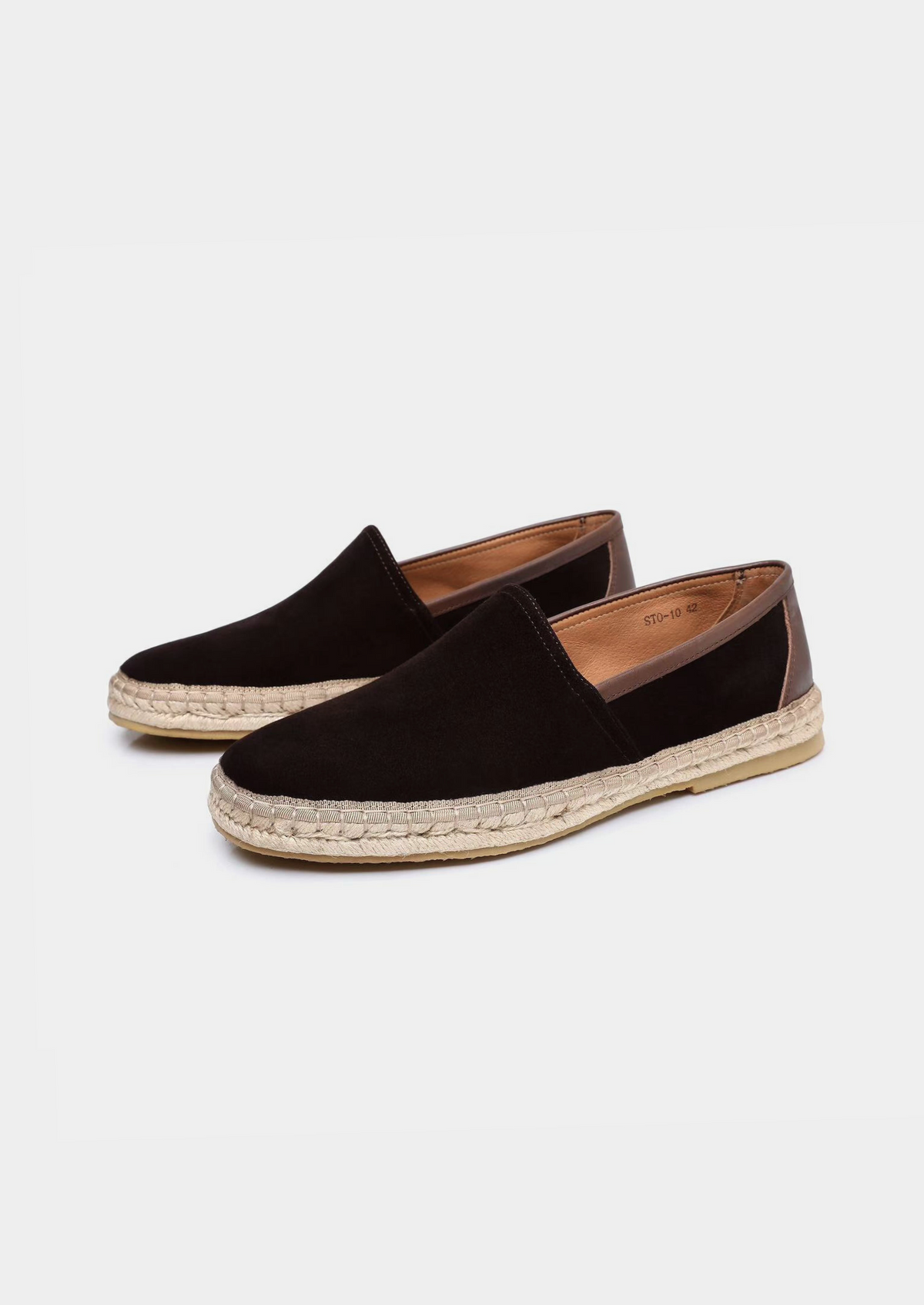 Seaside Espadrilles - Coffee | Portovelli