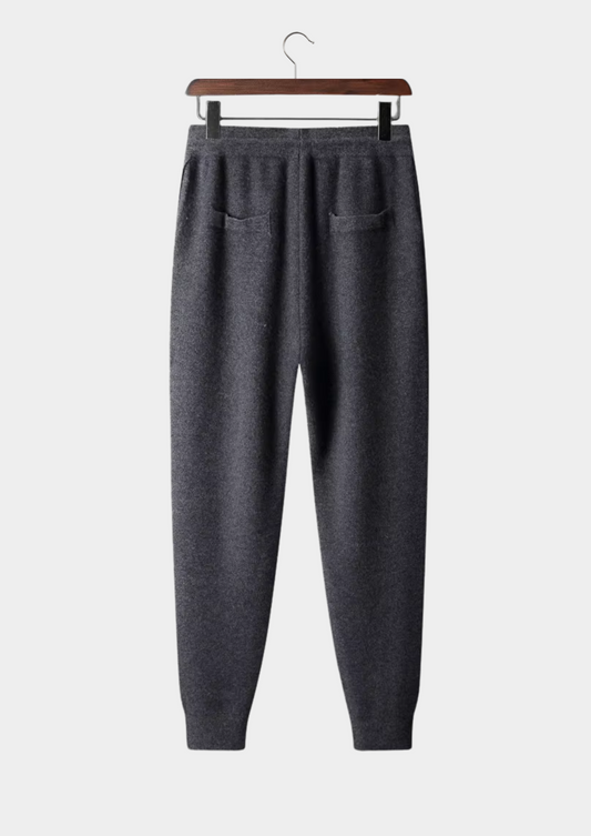 Pure Extra-Fine Merino Wool Leisure Joggers | Portovelli