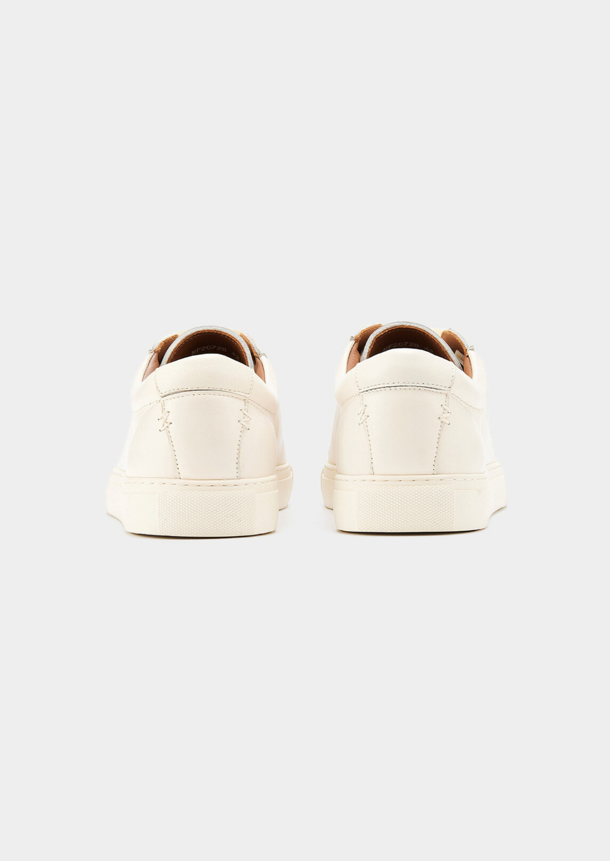 Ivory Essential Leather Sneaker | Portovelli