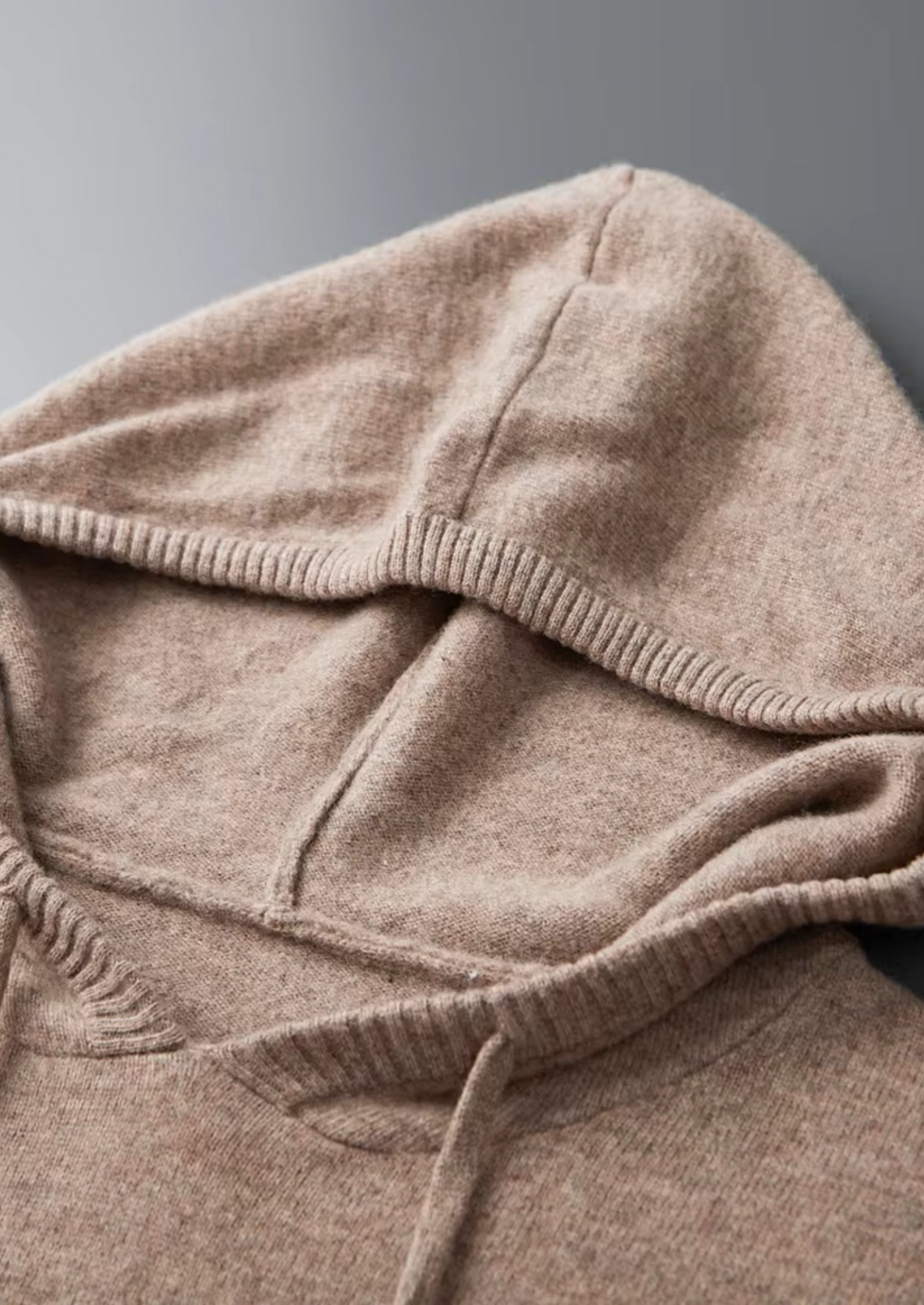 Pure Extra-Fine Merino Wool Leisure Hoodie | Portovelli