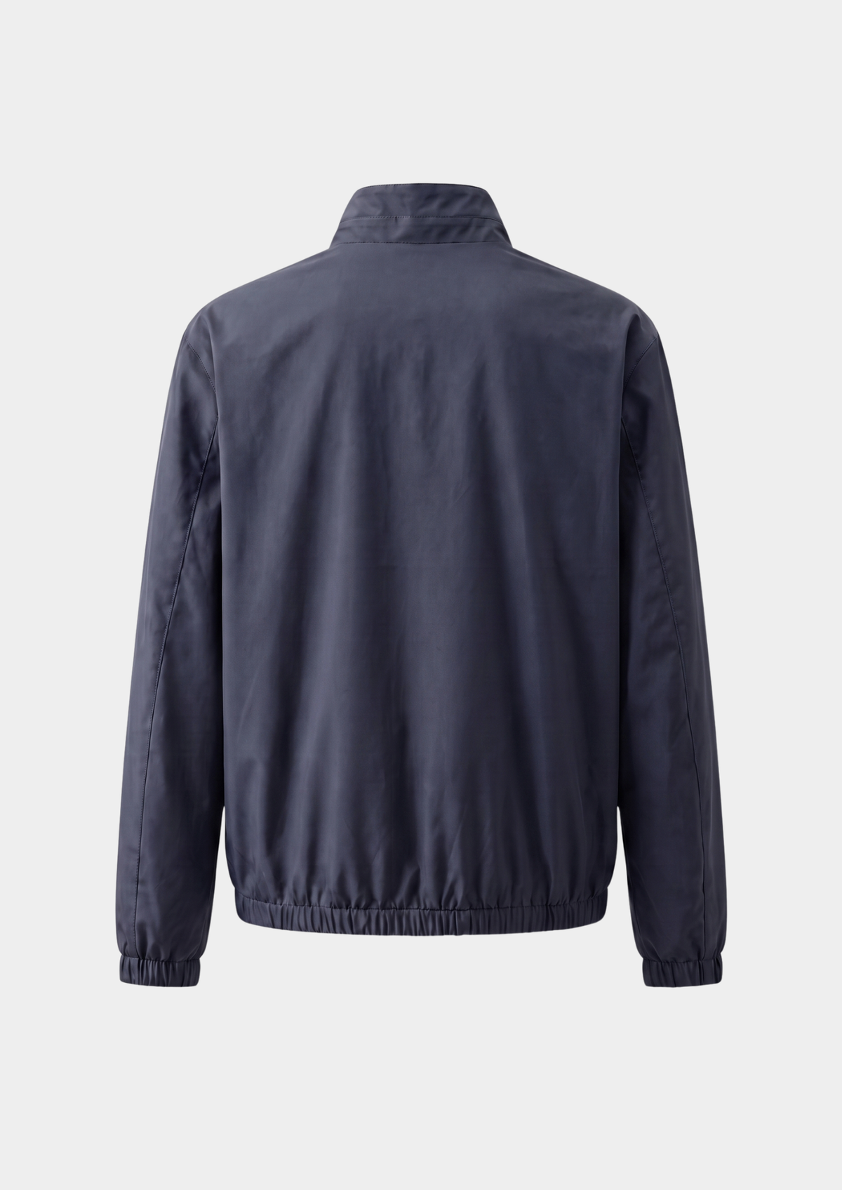 Navy Blue Technical Windbreaker Jacket | Portovelli