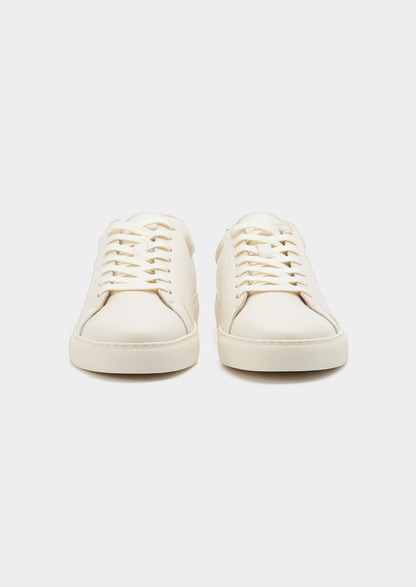 Ivory Essential Leather Sneaker | Portovelli