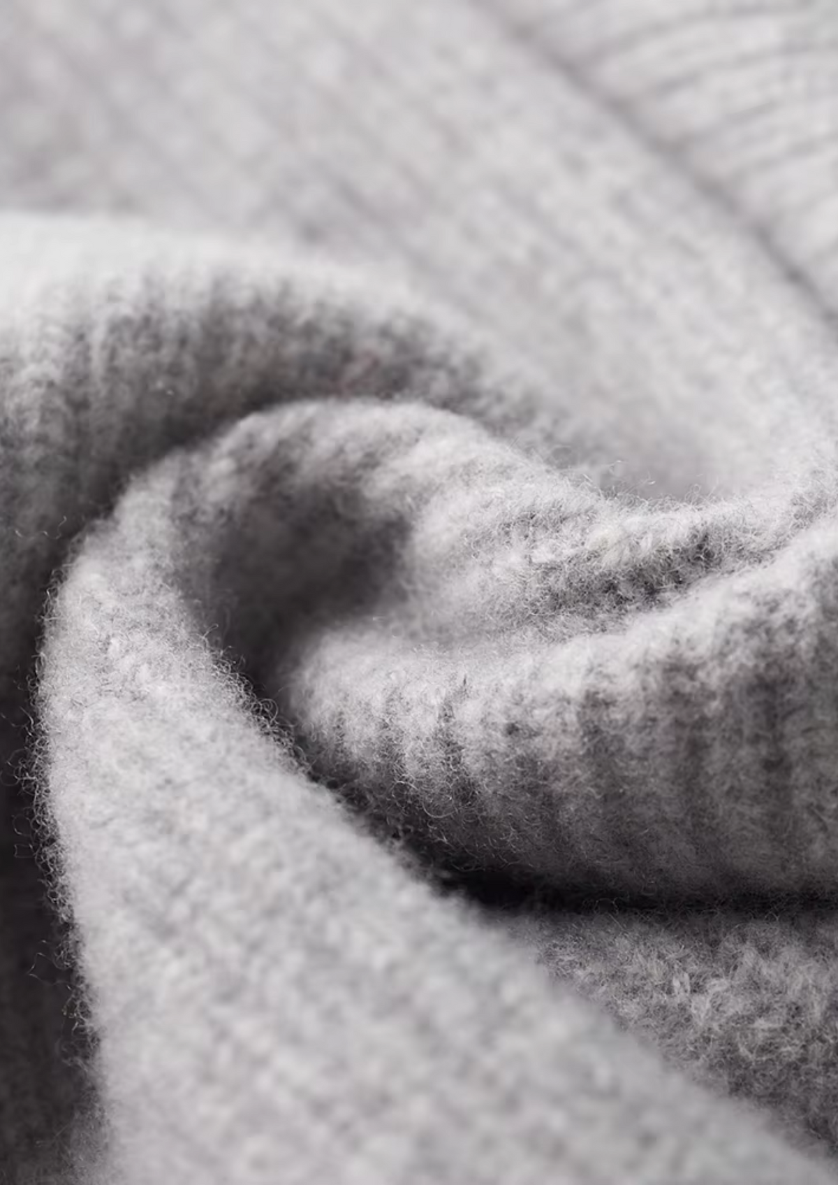 Pure Extra-Fine Merino Wool Ribbed Cardigan | Portovelli