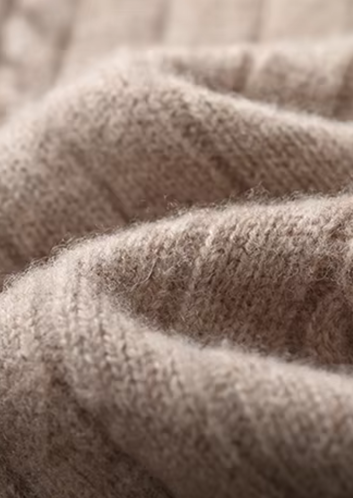 Pure Extra-Fine Merino Wool Rib Mockneck | Portovelli