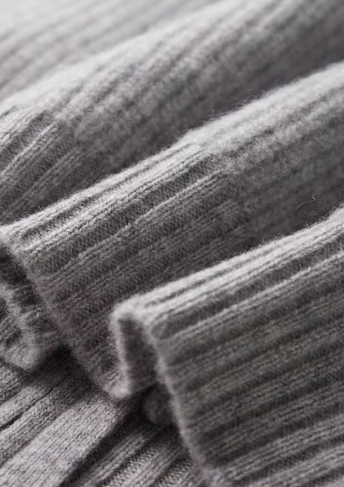 Pure Extra-Fine Merino Wool Ribbed Cardigan | Portovelli
