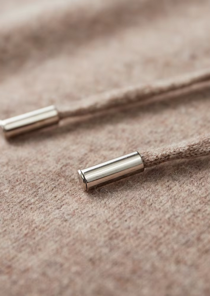 Pure Extra-Fine Merino Wool Leisure Hoodie | Portovelli
