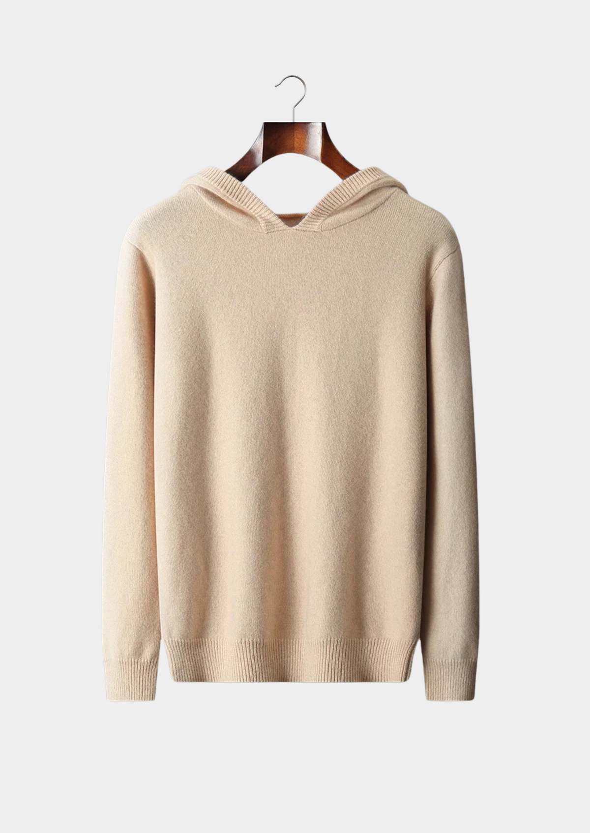 Premium Cashmere Leisure Hoodie | Portovelli
