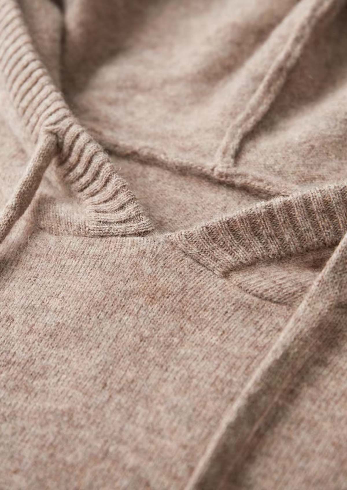 Pure Extra-Fine Merino Wool Leisure Hoodie | Portovelli