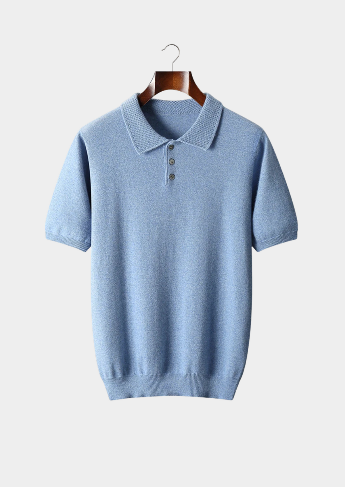 Premium Cashmere Classic Polo Shirt | Portovelli