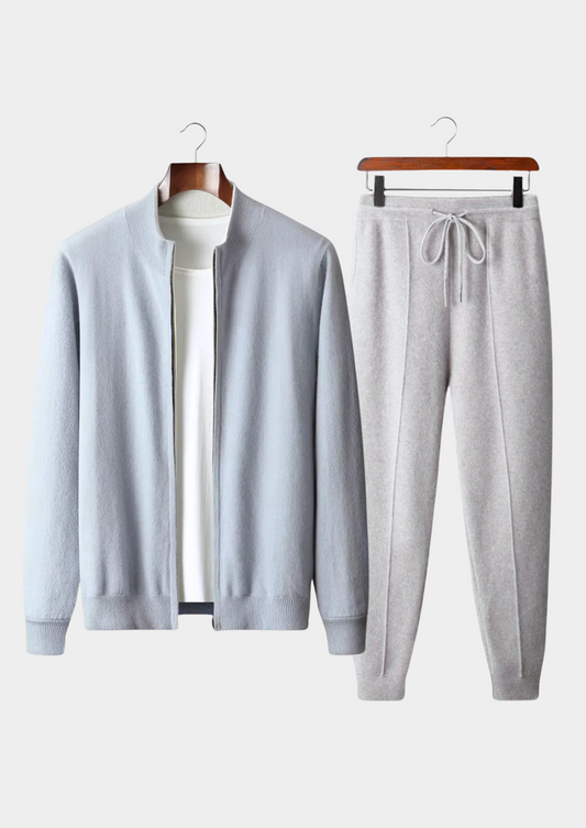 Pure Extra-Fine Merino Wool Armand Set | Portovelli