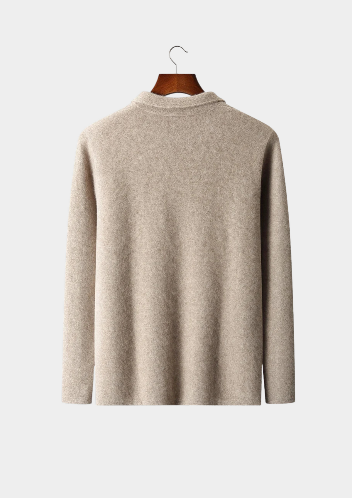 Premium Cashmere Zipper Cardigan | Portovelli