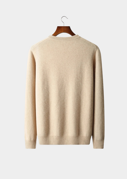 Pure Extra-Fine Merino Wool Classic Crewneck | Portovelli