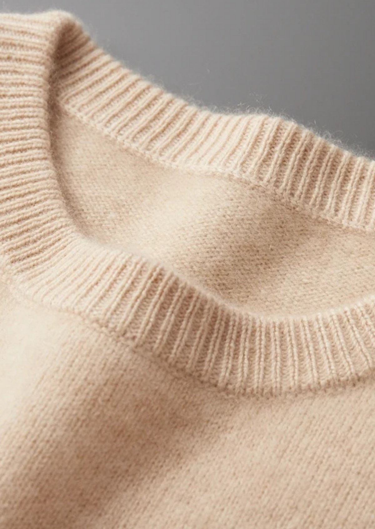 Pure Extra-Fine Merino Wool Classic Crewneck | Portovelli