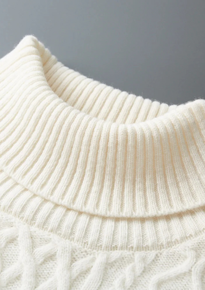 Pure Extra-Fine Merino Wool Wintertime Rollneck | Portovelli