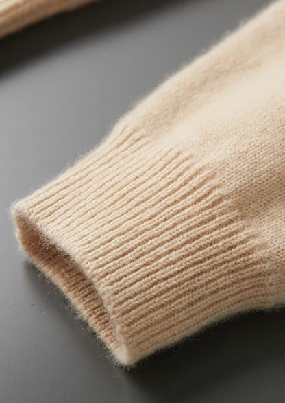 Premium Cashmere Leisure Hoodie | Portovelli