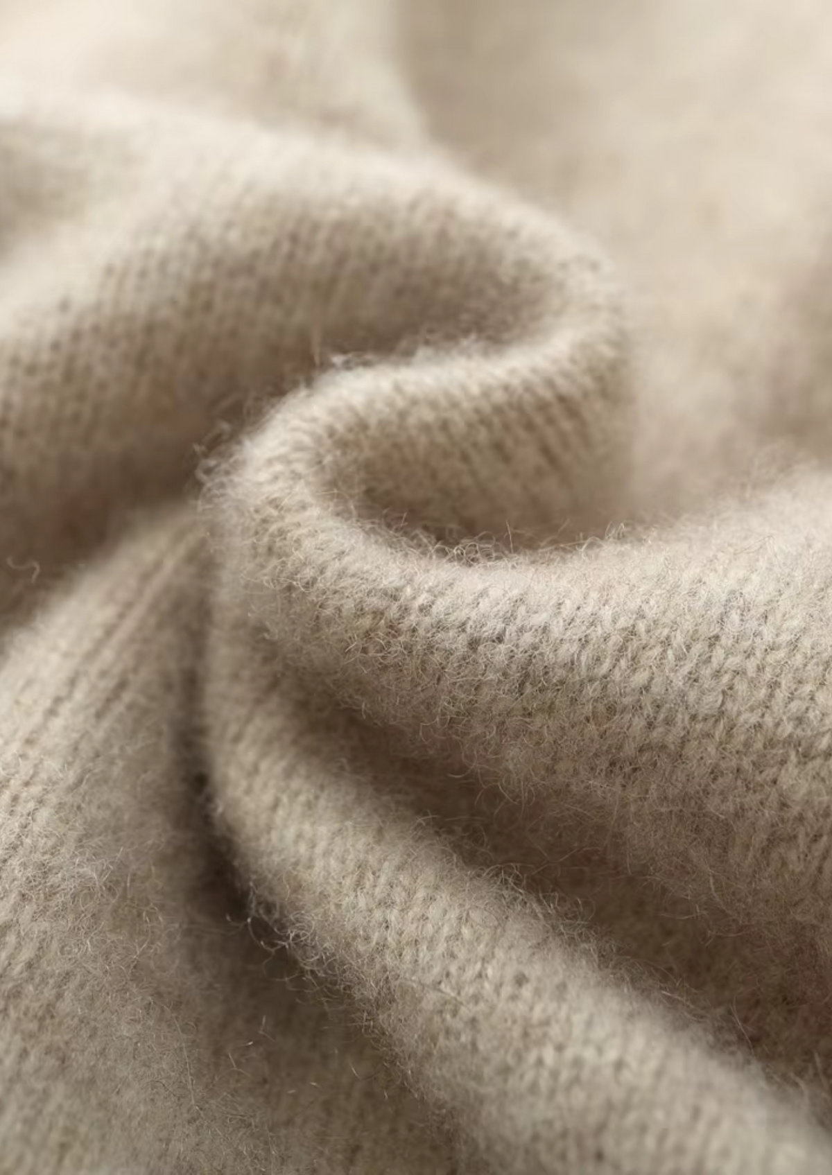 Pure Extra-Fine Merino Wool Zipper Cardigan | Portovelli