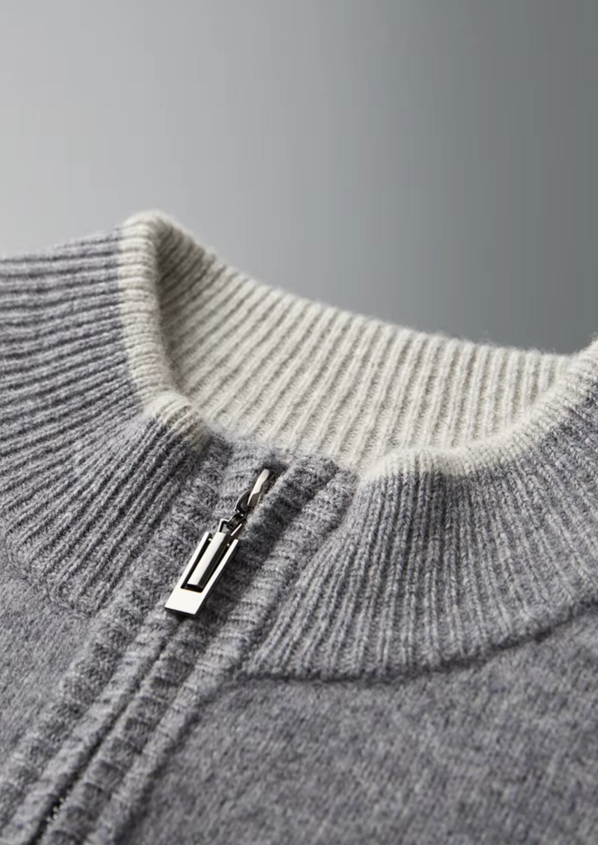 Pure Extra-Fine Merino Wool Two Tone Set | Portovelli