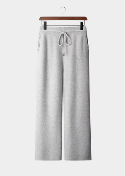 Premium Cashmere Relaxed Trousers | Portovelli