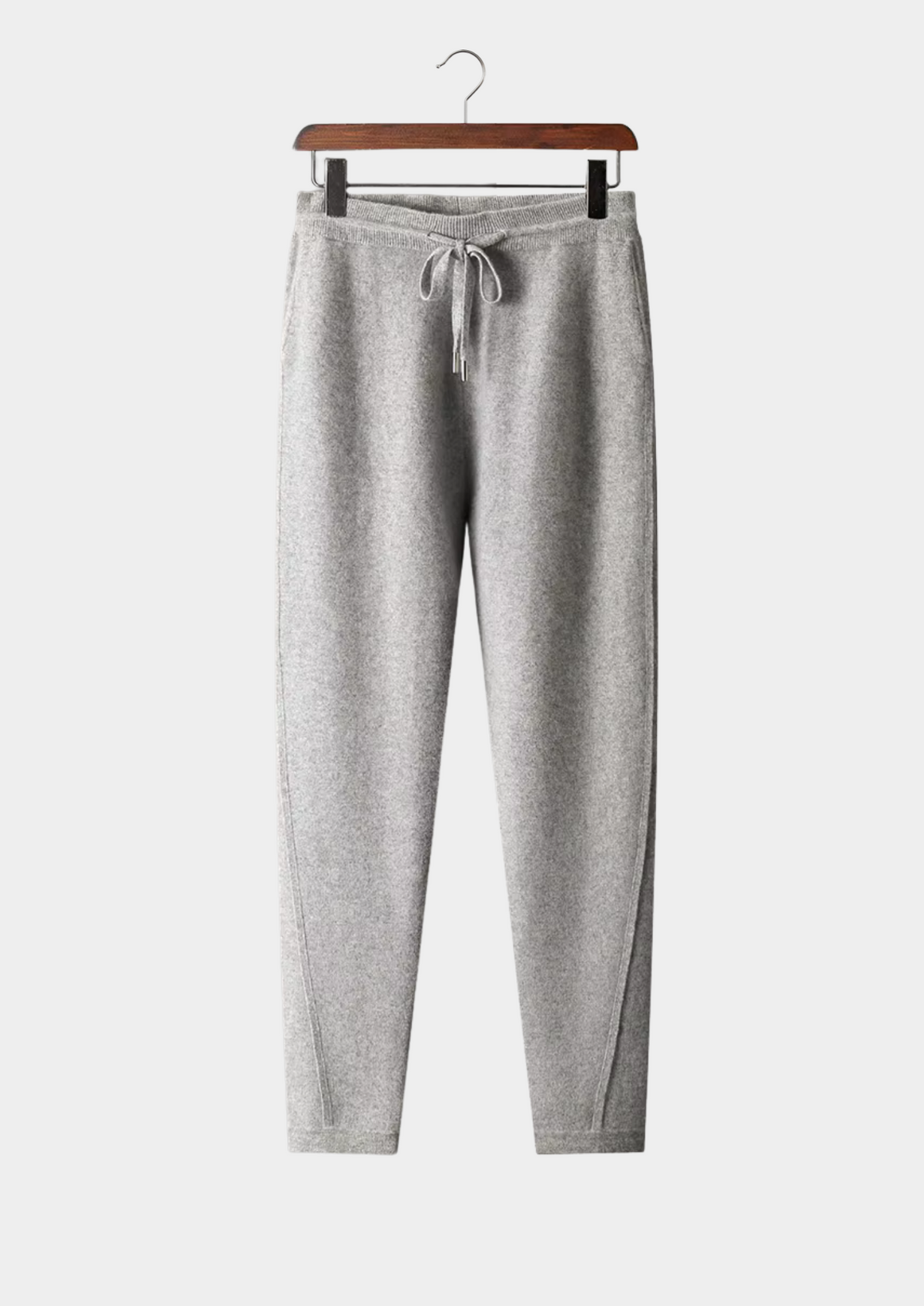 Premium Cashmere Slim Trousers | Portovelli