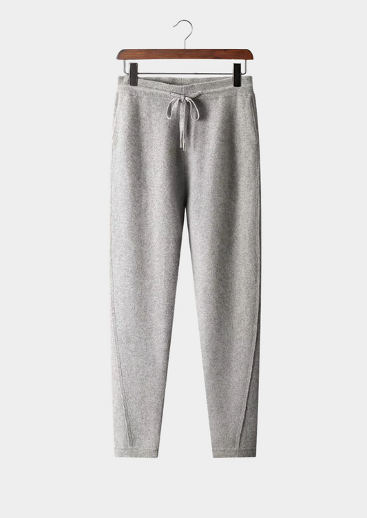 Premium Cashmere Slim Trousers | Portovelli