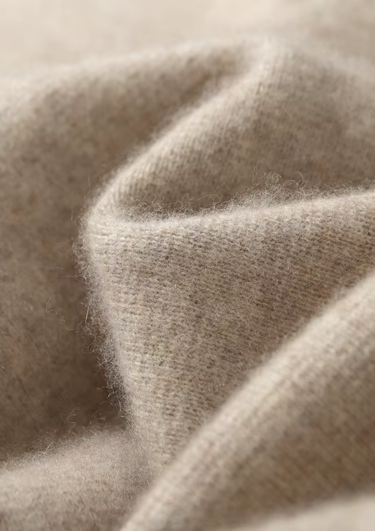 Pure Extra-Fine Merino Wool Sand Falconi Set | Portovelli