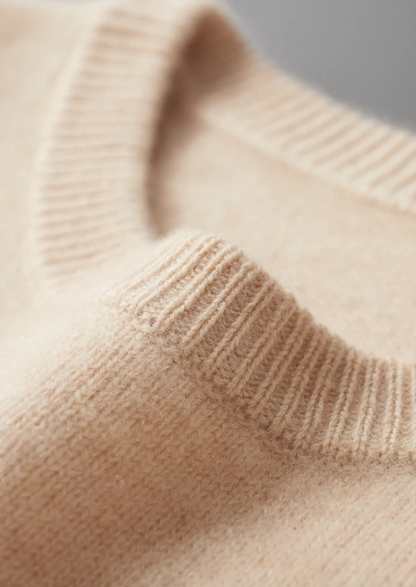 Pure Extra-Fine Merino Wool Classic Crewneck | Portovelli