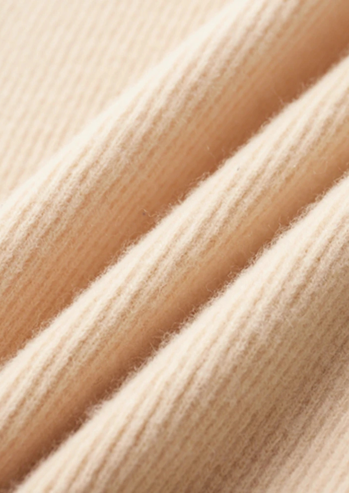 Pure Extra-Fine Merino Wool Ribbed Zip Cardigan | Portovelli