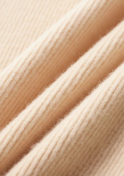 Pure Extra-Fine Merino Wool Ribbed Zip Cardigan | Portovelli