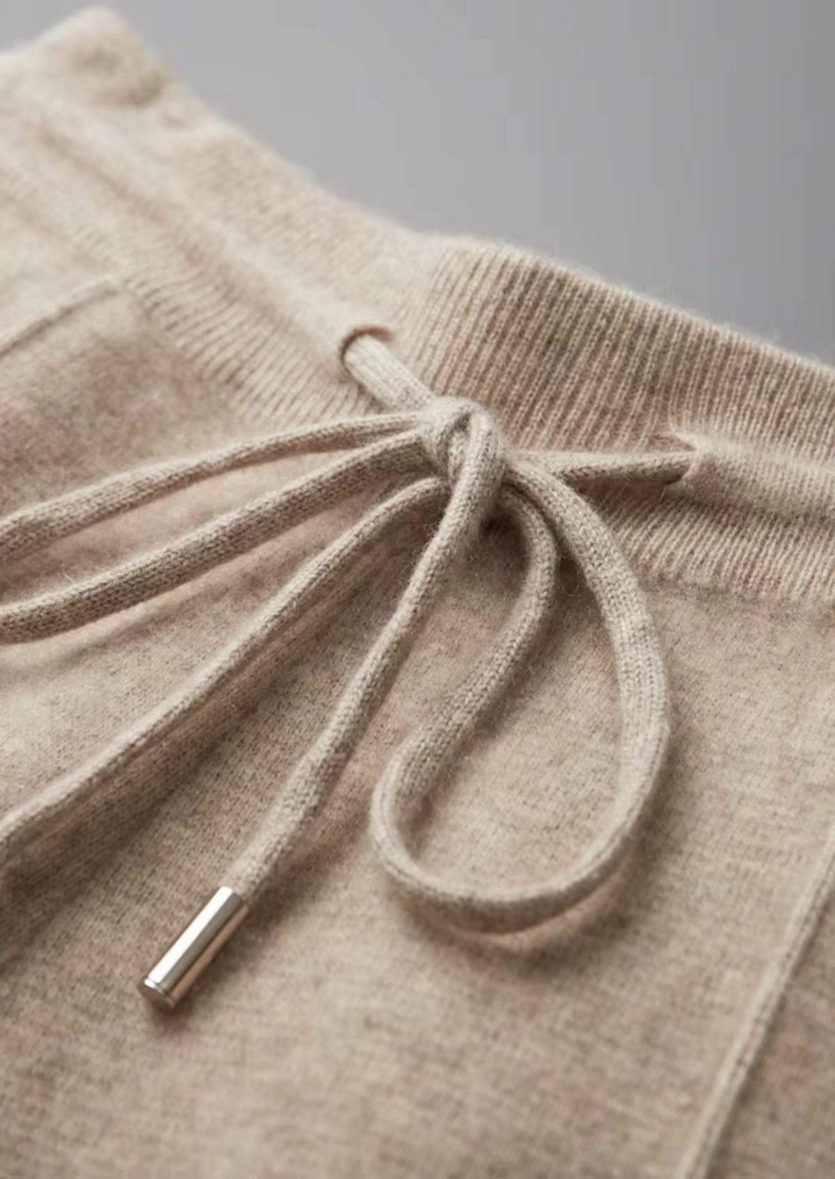 Pure Extra-Fine Merino Wool Sand Falconi Set | Portovelli