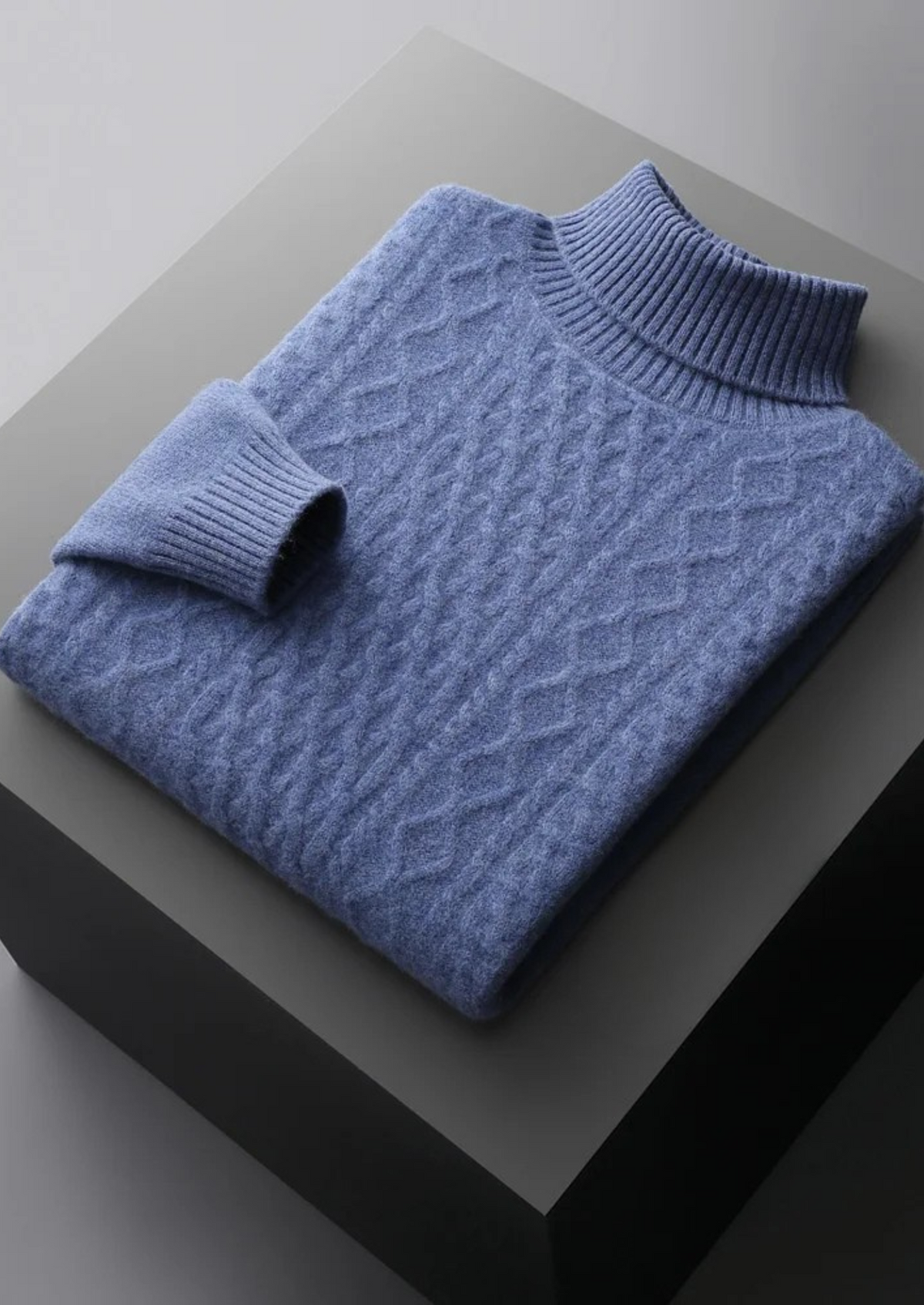 Pure Extra-Fine Merino Wool Wintertime Rollneck | Portovelli