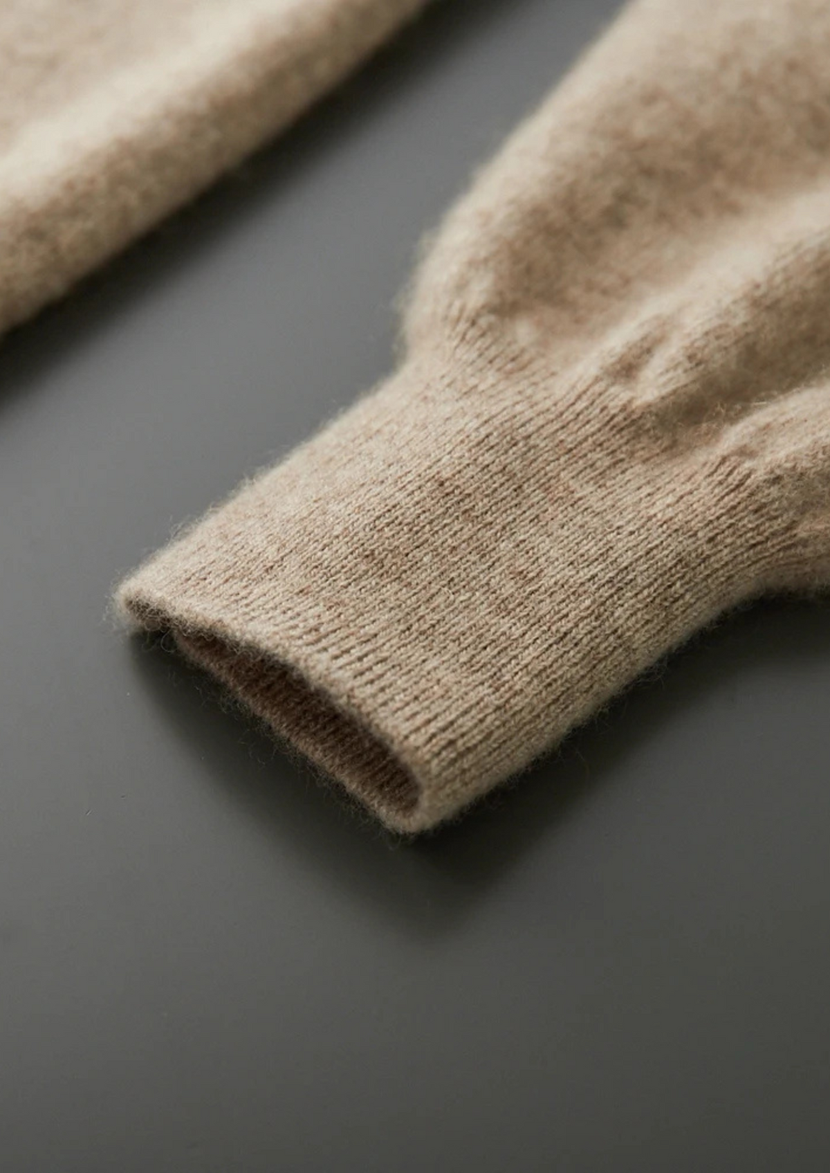 Pure Extra-Fine Merino Wool Raglan Mockneck | Portovelli