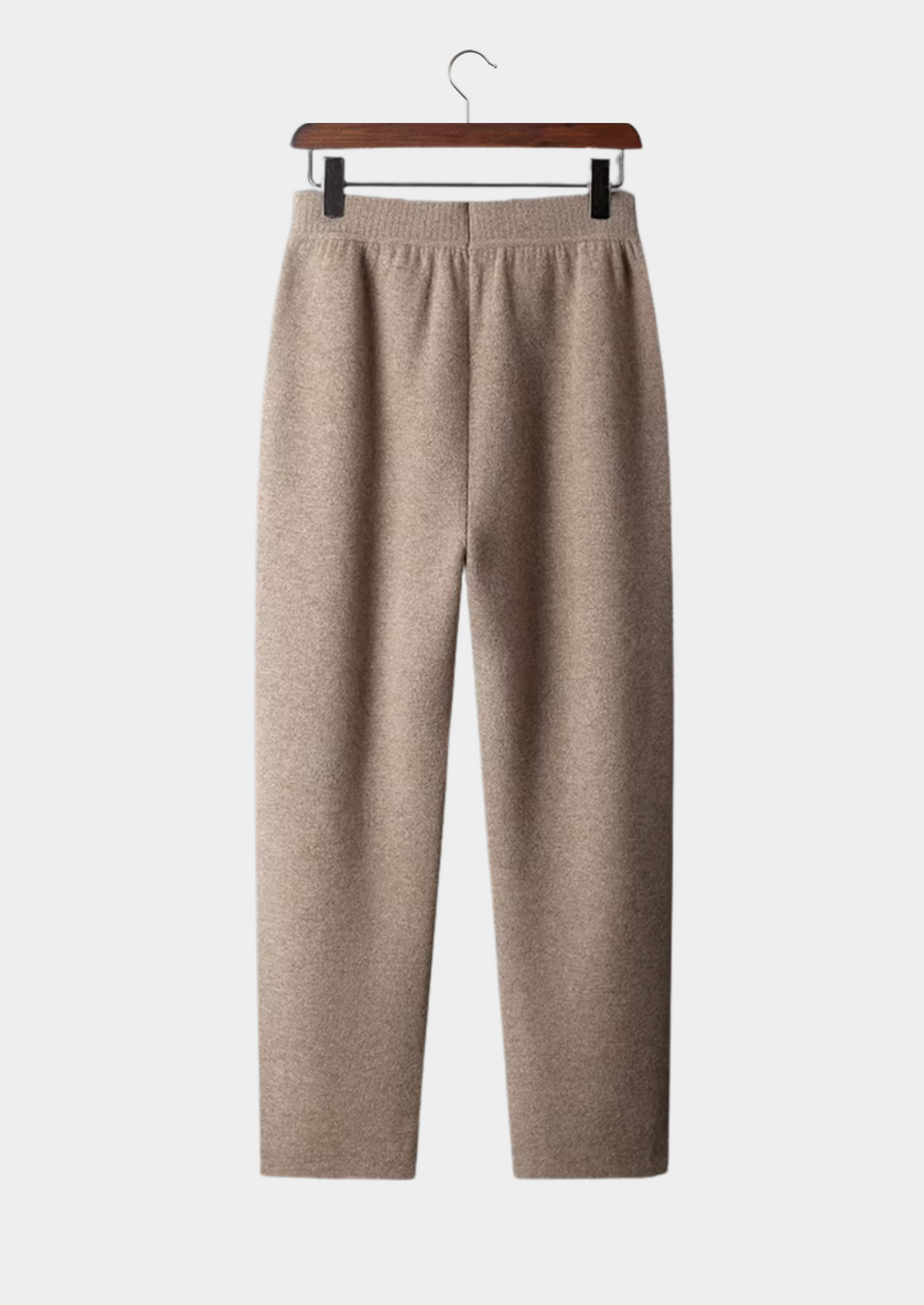 Premium Cashmere Straight Trousers | Portovelli