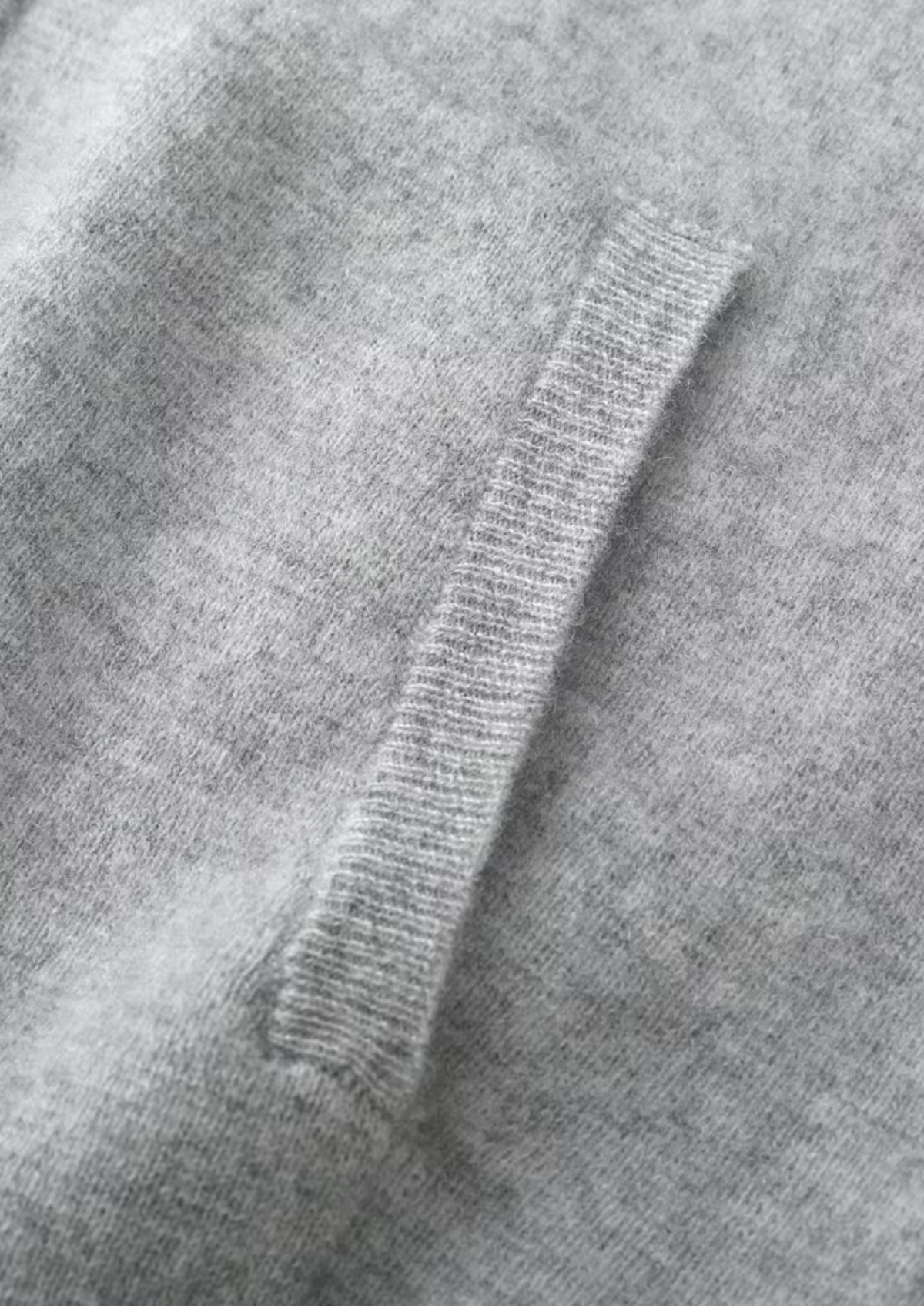 Pure Extra-Fine Merino Wool Zipper Hoodie | Portovelli