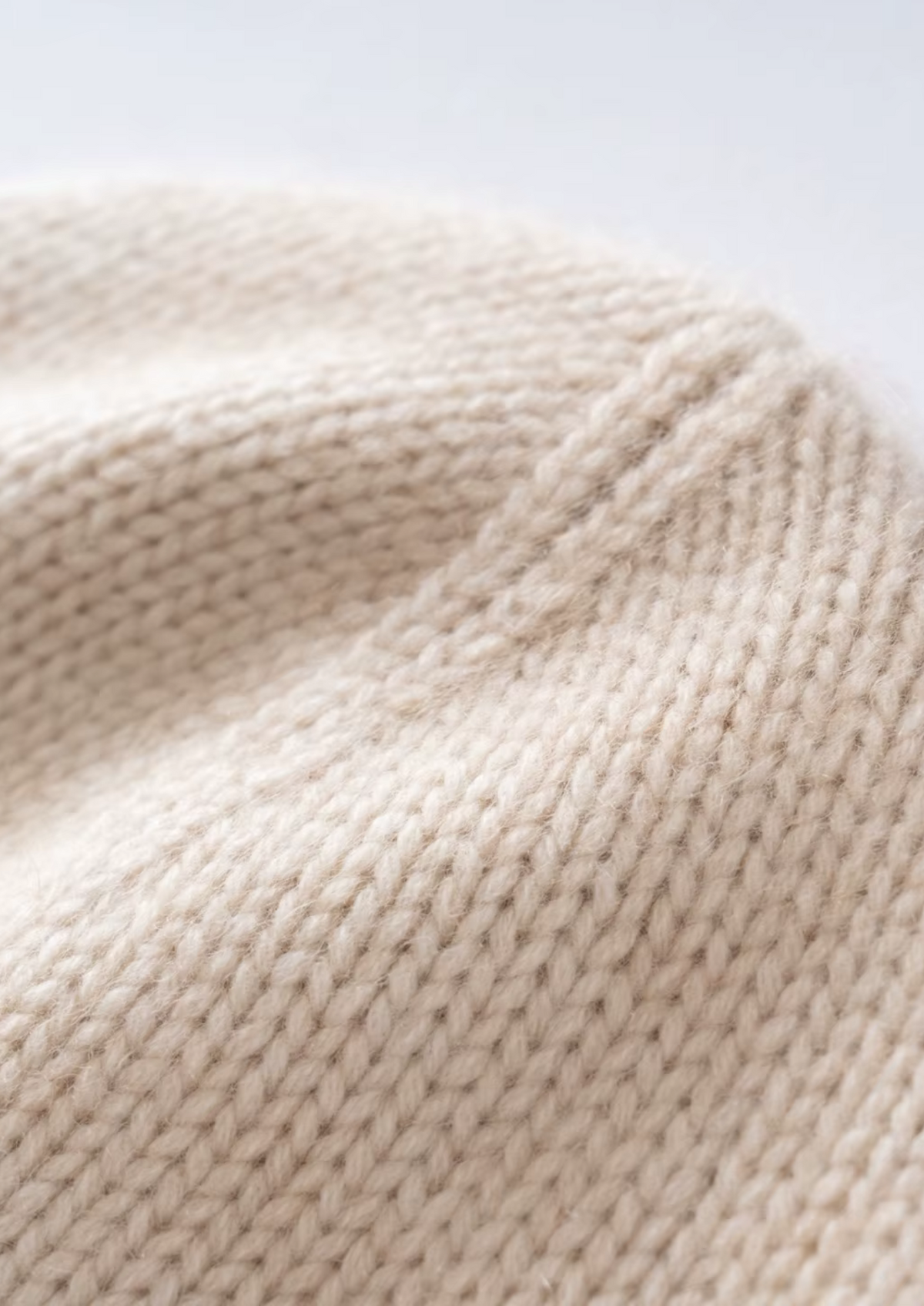 Sand Cashmere Wintertime Beanie | Portovelli