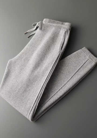 Premium Cashmere Slim Trousers | Portovelli