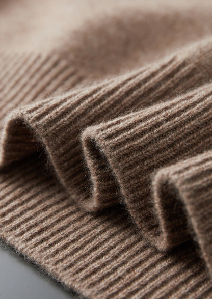 Pure Cashmere Essential V-Neck Sweater | Portovelli