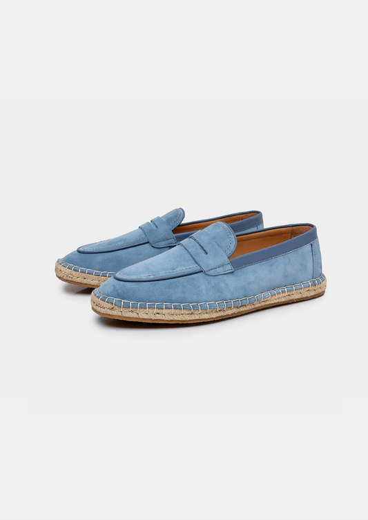 Penny Seaside Espadrilles - Light Blue | Portovelli
