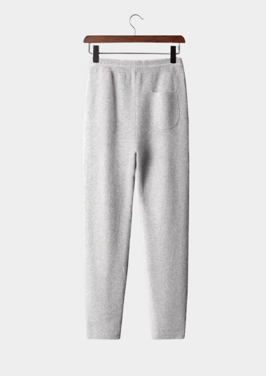 Premium Cashmere Pleated Trousers | Portovelli
