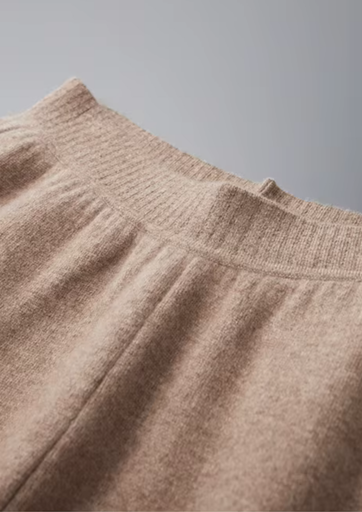 Premium Cashmere Straight Trousers | Portovelli