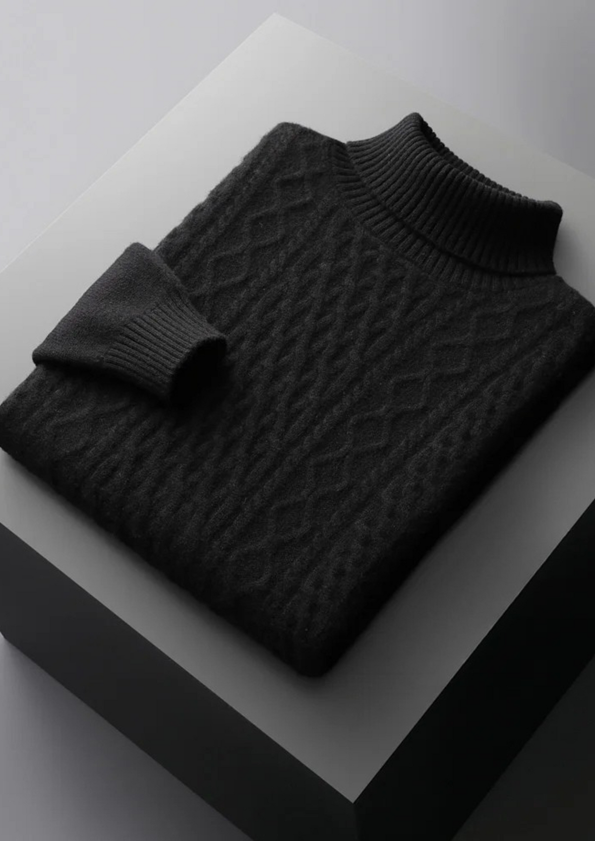 Pure Extra-Fine Merino Wool Wintertime Rollneck | Portovelli
