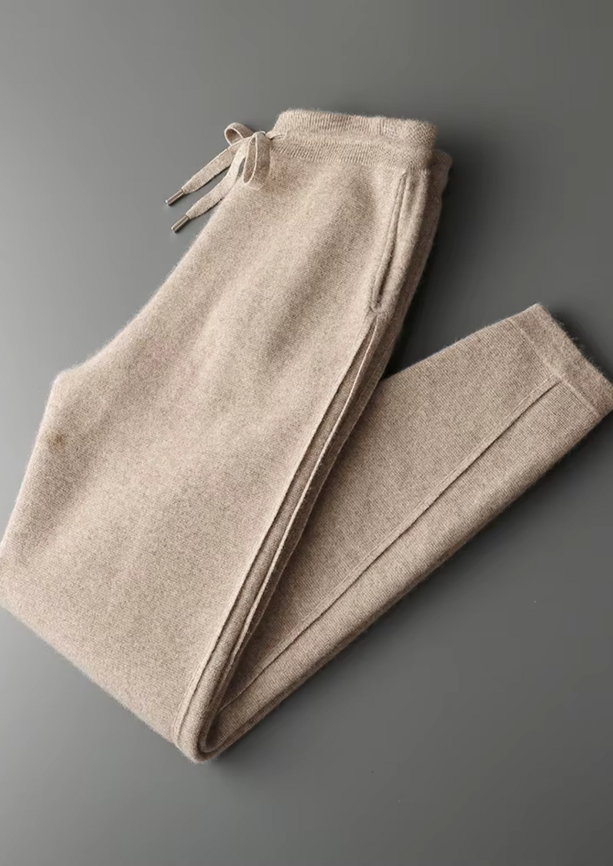 Premium Cashmere Slim Trousers | Portovelli