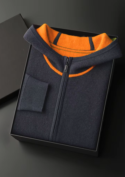 Premium Cashmere Deep Gray Milano Leisure Set | Portovelli