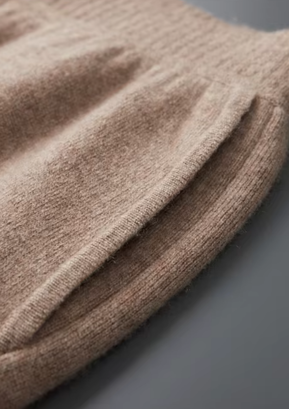 Premium Cashmere Straight Trousers | Portovelli
