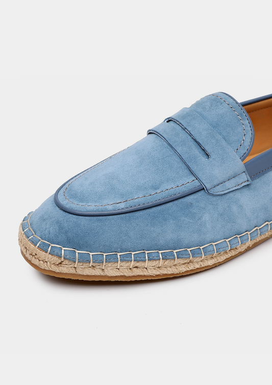 Penny Seaside Espadrilles - Light Blue | Portovelli