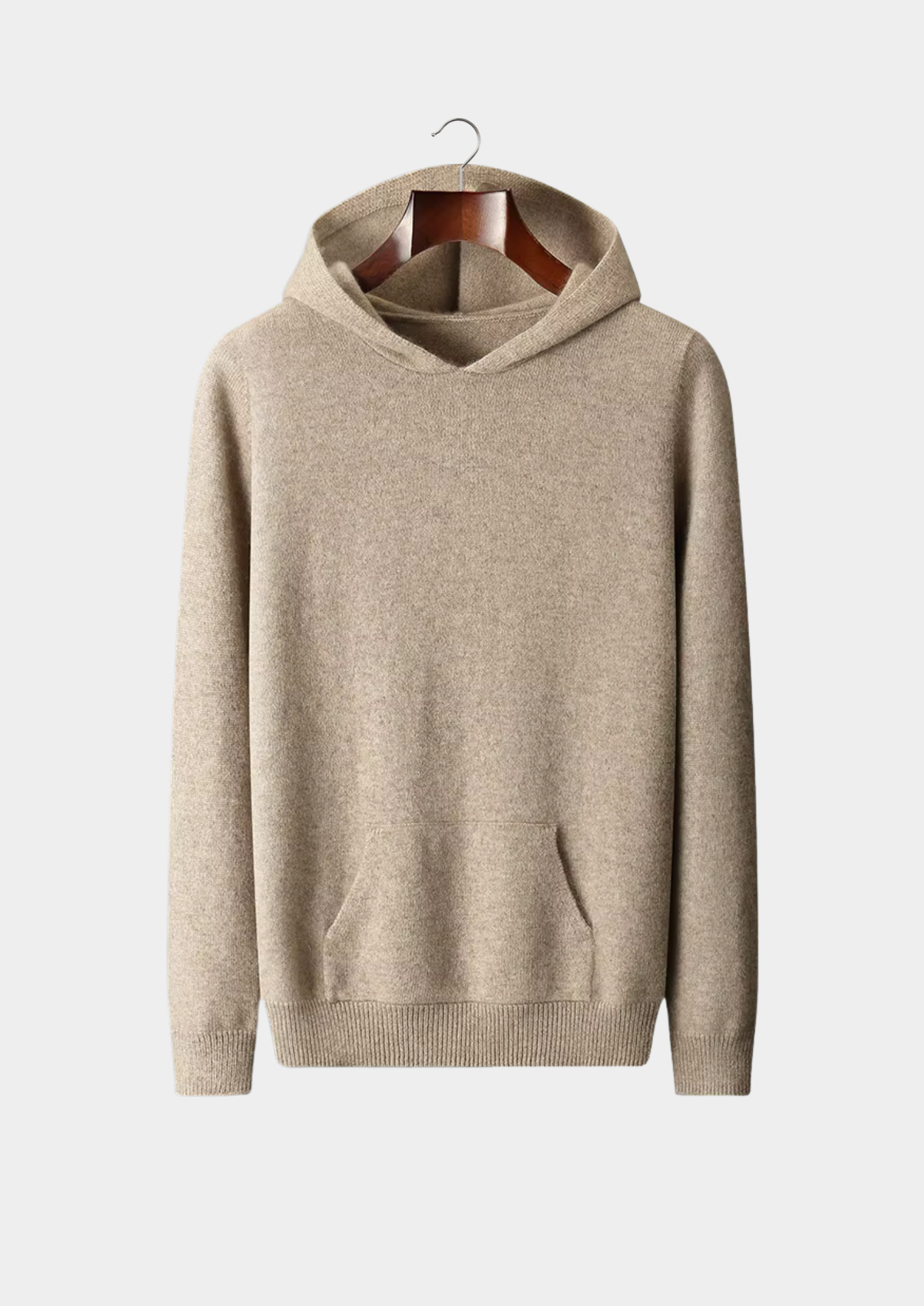 Premium Cashmere Essential Hoodie | Portovelli