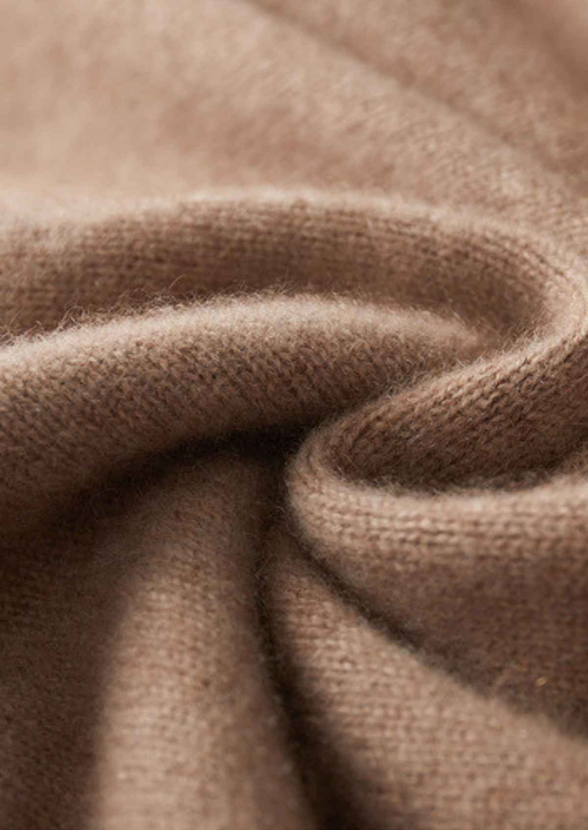 Pure Cashmere Beige Essential Crewneck | Portovelli